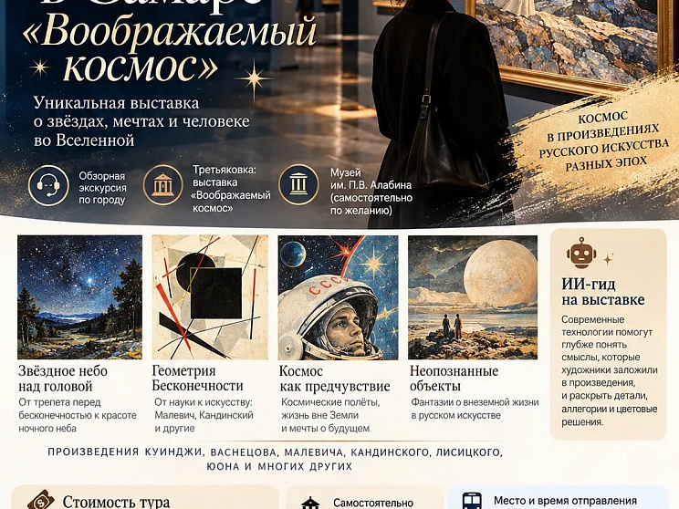 Третьяковка в Самаре. Воображаемый космос - Изображение 
